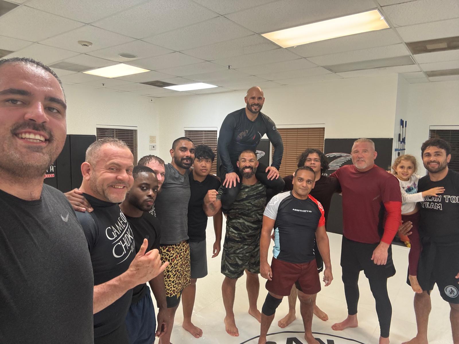 MMA and no-gi training class at ATT West Pines